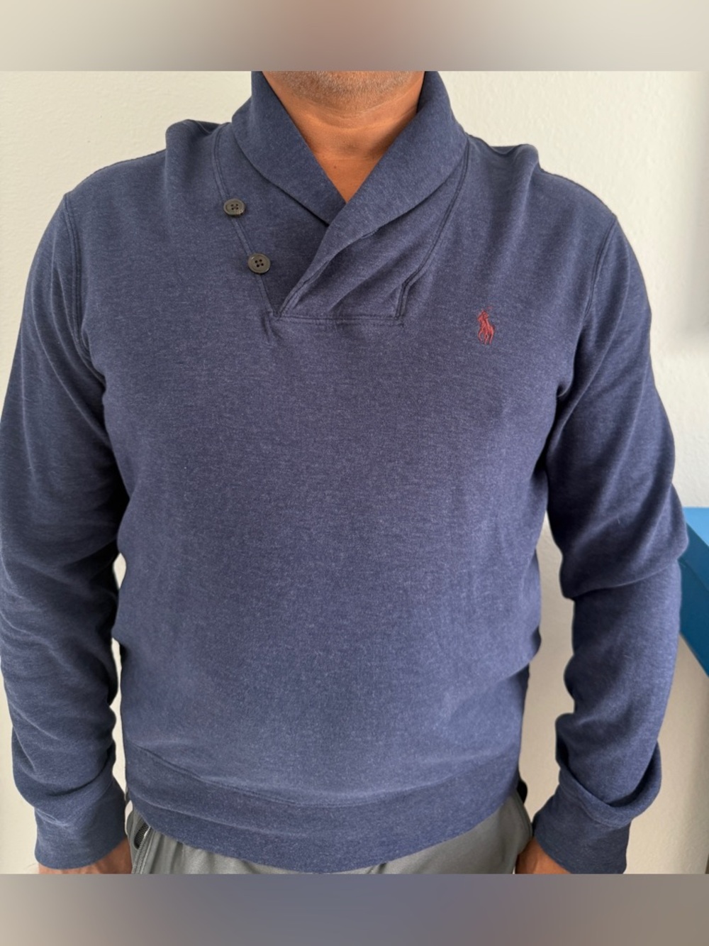 Polo by Ralph Lauren Navy Blue Sweater